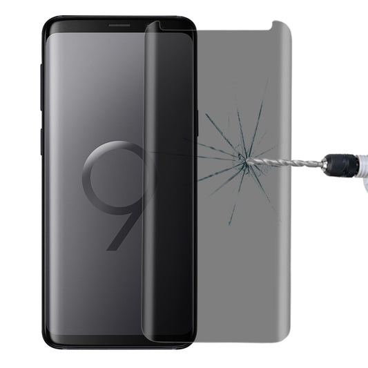 For Galaxy S9+ 0.3mm 9H Surface Hardness 3D Privacy Anti-glare Tempered Glass Protective Film (Transparent) - Galaxy Tempered Glass by buy2fix | Online Shopping UK | buy2fix