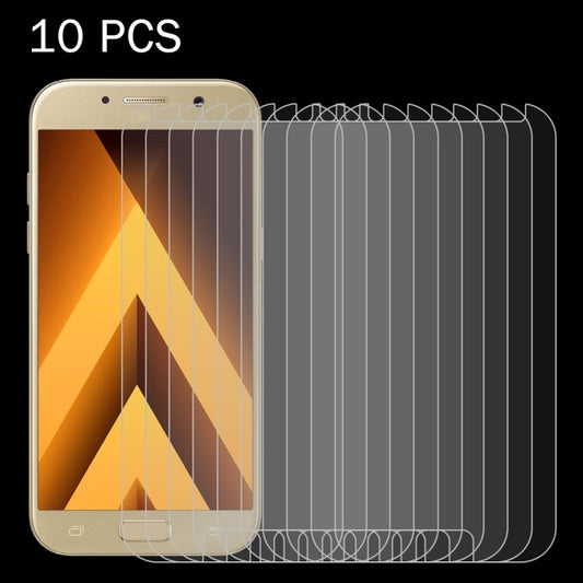 10 PCS for Galaxy A5 (2017) / A520 0.26mm 9H Surface Hardness 2.5D Explosion-proof Tempered Glass Non-full Screen Film - Galaxy Tempered Glass by buy2fix | Online Shopping UK | buy2fix