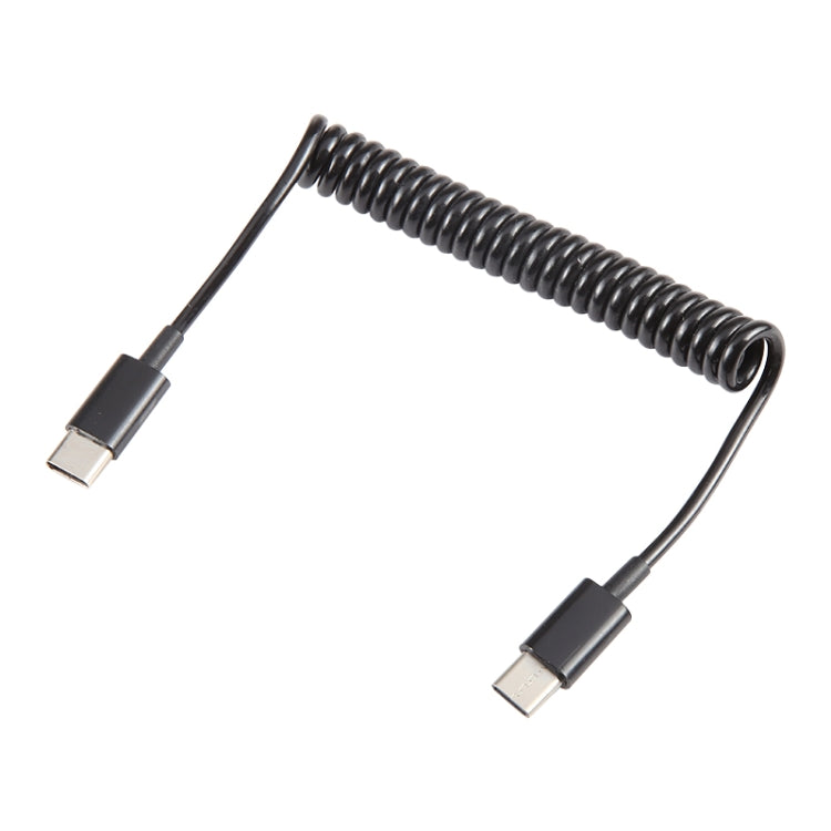 USB-C / Type-C Male to USB-C / Type-C Female Spring Data Cable, Does not Support iOS by buy2fix