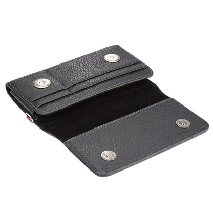 Universal Litchi Texture Vertical Flip Thwartwise PU Leather Case / Waist Bag with Back Splint & Card Slots & 15cm Lanyard for Galaxy S7 Edge & S7 & S6 Edge & S6, Huawei P9 & P9 Lite & P9 Plus & Sony ... 5, Xiaomi Redmi 4, Size: 15.5 x 8 x 1.8 cm (Black) by buy2fix