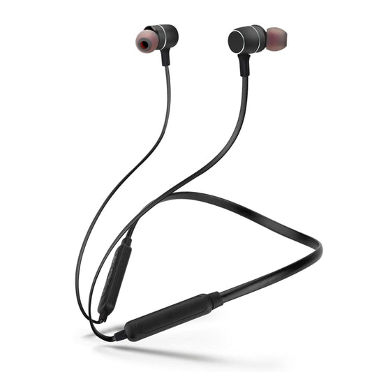 BTH-S8 Sports Style Magnetic Wireless Bluetooth In-Ear Headphones, For iPhone, Galaxy, Huawei, Xiaomi, LG, HTC and Other Smart Phones, Working Distance: 10m(Black) - Sport Earphone by buy2fix | Online Shopping UK | buy2fix
