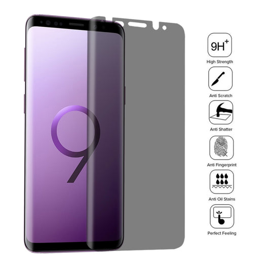 Privacy Anti-glare 0.26mm 9H 3D Tempered Glass Film for Galaxy S9+ - Galaxy Tempered Glass by buy2fix | Online Shopping UK | buy2fix