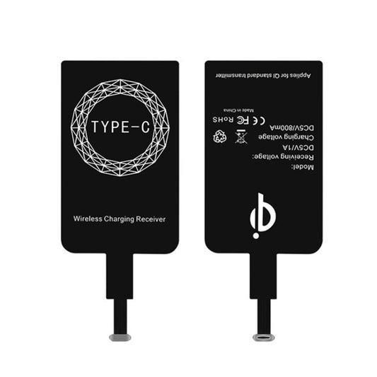 5V 800mA Qi Standard Wireless Charging Receiver with USB-C / Type-C Port - Wireless Charger Receiver by buy2fix | Online Shopping UK | buy2fix