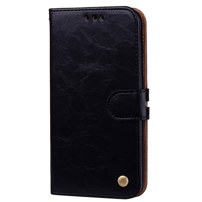 For Galaxy J3 (2017) / J330 (EU Version) Business Style Oil Wax Texture Horizontal Flip Leather Case with Holder & Card Slots & Wallet(Black) by buy2fix