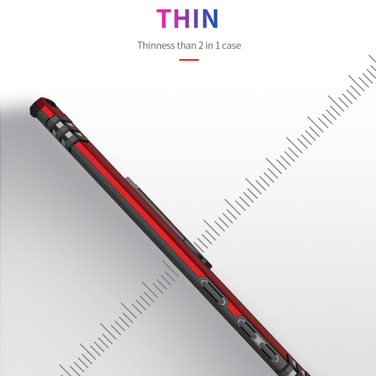 Armor Shockproof TPU + PC Protective Case for Galaxy Note10 / Note10 5G, with 360 Degree Rotation Holder(Black) by buy2fix