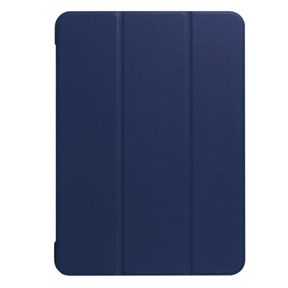 For Galaxy Tab S3 9.7 inch T820 / T825 Custer Texture Horizontal Flip Leather Case with 3-folding Holder(Dark Blue) - Other Galaxy Tab PC by buy2fix | Online Shopping UK | buy2fix