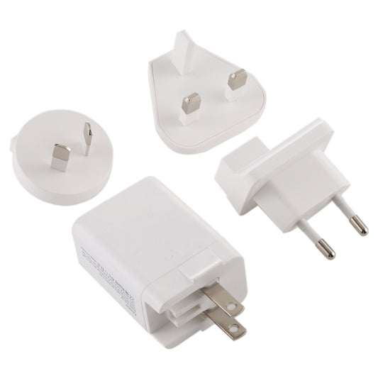 5 in 1 18W Power Adapter Plug Adapter Convertible US + UK + EU + AU Plug - Plug Adaptor by buy2fix | Online Shopping UK | buy2fix