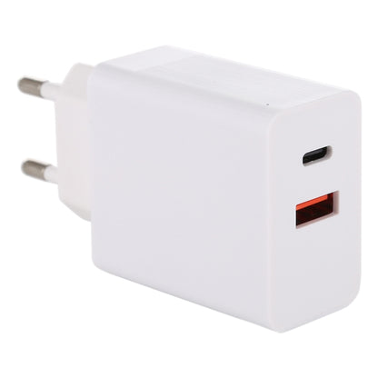24W PD + QC3.0 Fast Charger Power Adapter Plug Adapter EU Plug - Plug Adaptor by buy2fix | Online Shopping UK | buy2fix