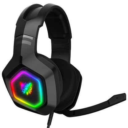 ONIKUMA K10 3.5mm Computer Games Wired Headset with RGB LED Light by ONIKUMA