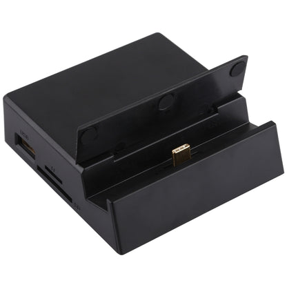 V105 USB-C / Type-C to USB 2.0 x 3 + USB-C / Type-C + HDMI + Audio Port + SD / TF Card Reader Multi-function Phone Stand HUB Docking Station by buy2fix