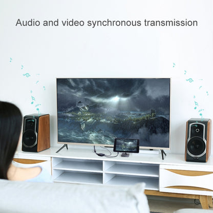 V178B USB-C / Type-C to USB 3.0 x 3 + USB-C / Type-C + HDMI + Audio Port + SD / TF Card Reader Multi-function HUB Adapter by buy2fix