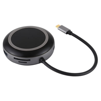 USB-C / Type-C to USB 3.0 x 3 + USB-C / Type-C + HDMI + RJ45 + SD / TF Card Reader Multi-function HUB Adapter by buy2fix