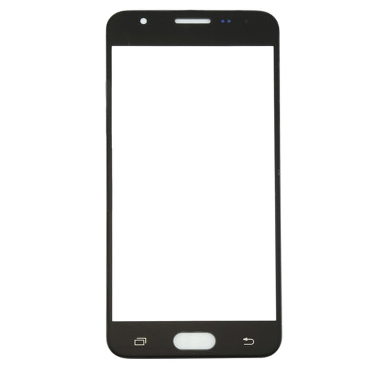 For Galaxy On5 / G550  Front Screen Outer Glass Lens (Black) - Outer Glass Lens by buy2fix | Online Shopping UK | buy2fix