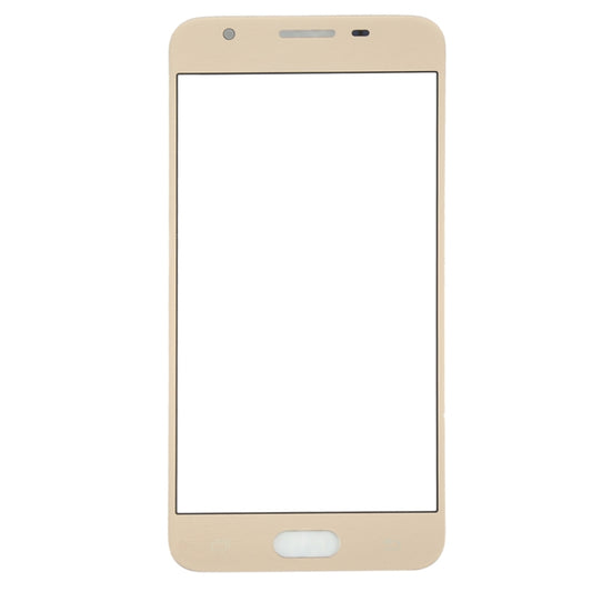 For Galaxy On5 / G550  Front Screen Outer Glass Lens(Gold) - Outer Glass Lens by buy2fix | Online Shopping UK | buy2fix
