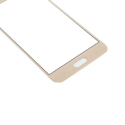 For Galaxy On5 / G550  Front Screen Outer Glass Lens(Gold) - Outer Glass Lens by buy2fix | Online Shopping UK | buy2fix