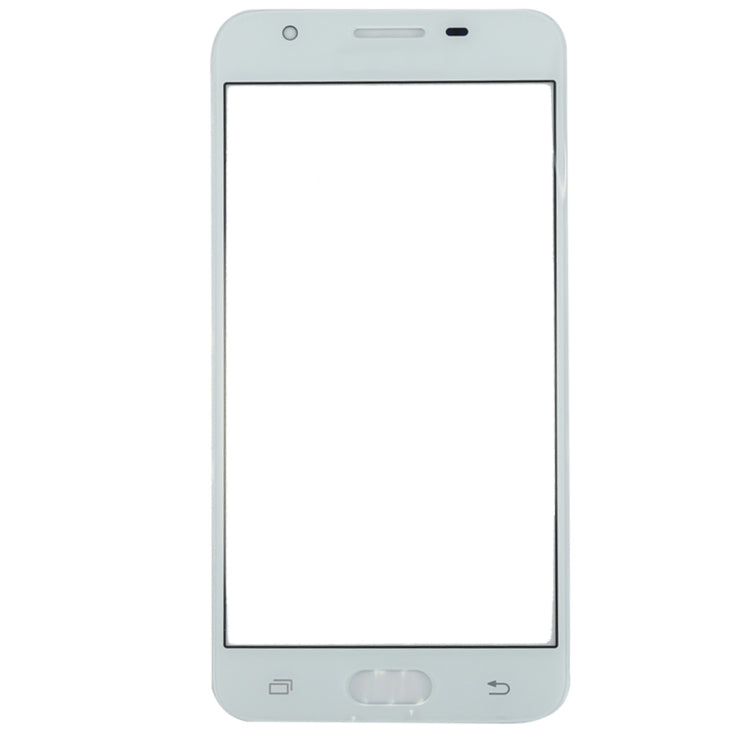 For Galaxy On5 / G550  Front Screen Outer Glass Lens(White) - Outer Glass Lens by buy2fix | Online Shopping UK | buy2fix