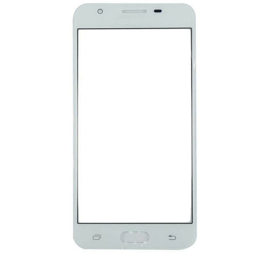 For Galaxy On5 / G550  Front Screen Outer Glass Lens(White) - Outer Glass Lens by buy2fix | Online Shopping UK | buy2fix