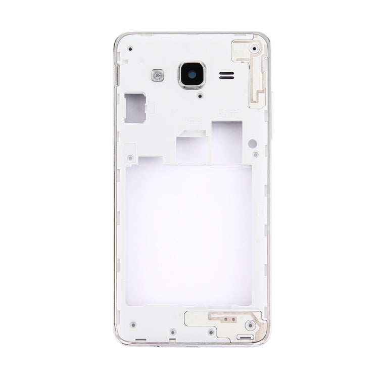 For Galaxy On5 / G5500  Middle Frame Bezel (Double Card Version)(Silver) - Frame Bezel Plate by buy2fix | Online Shopping UK | buy2fix
