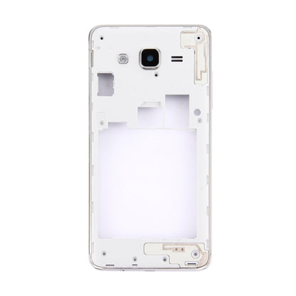 For Galaxy On5 / G5500  Middle Frame Bezel (Double Card Version)(Silver) - Frame Bezel Plate by buy2fix | Online Shopping UK | buy2fix