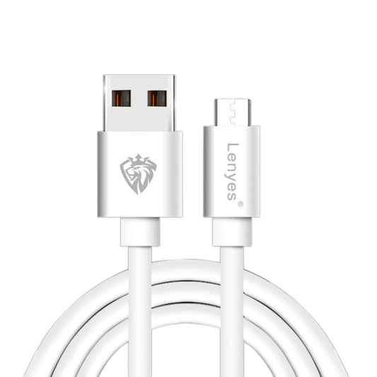 Lenyes LC701 1.5m 2.4A Output USB to Micro USB PVC Data Sync Fast Charging Cable by buy2fix