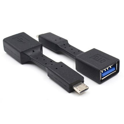 5 PCS Micro USB Male to USB 3.0 Female OTG Adapter (Black) by buy2fix