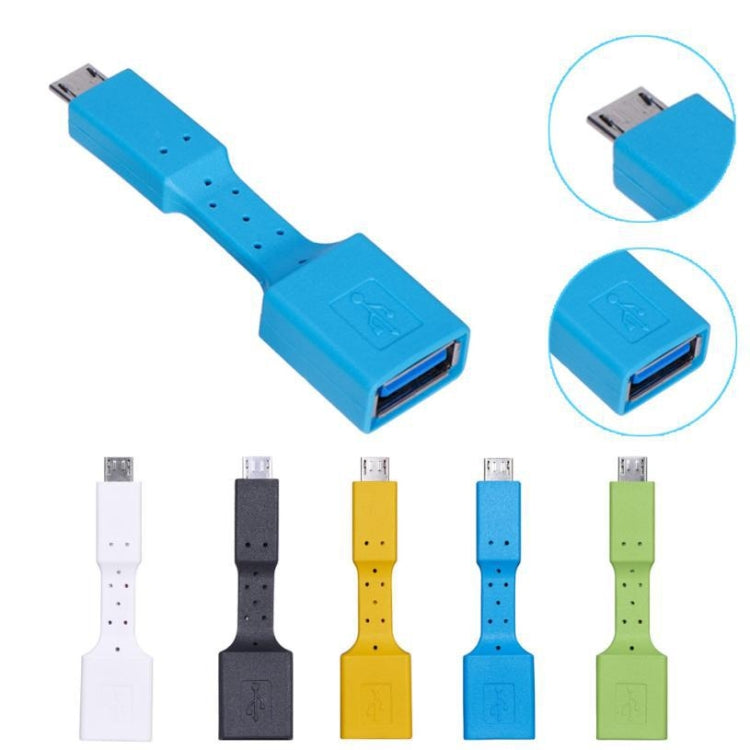 5 PCS Micro USB Male to USB 3.0 Female OTG Adapter (Black) by buy2fix