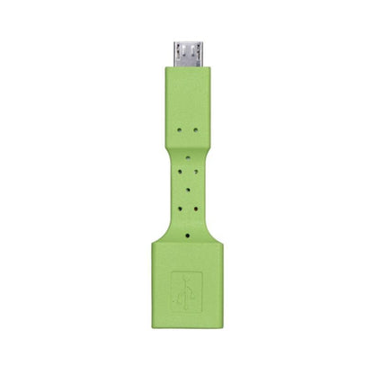5 PCS Micro USB Male to USB 3.0 Female OTG Adapter (Green) by buy2fix
