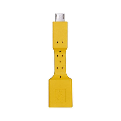 5 PCS Micro USB Male to USB 3.0 Female OTG Adapter (Yellow) by buy2fix