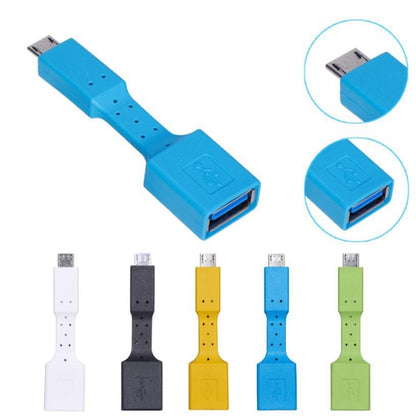 5 PCS Micro USB Male to USB 3.0 Female OTG Adapter (Yellow) by buy2fix