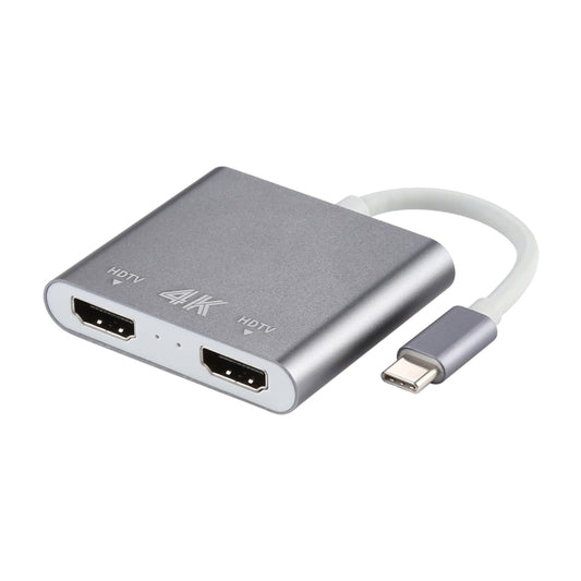 4K Ultra HD Dual HDMI Interface Output to USB-C / Type-C Adapter by buy2fix