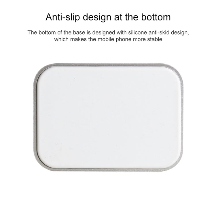 USB-C / Type-C Aluminum Alloy Desktop Station Dock Charger(Silver) - Dock Charger by buy2fix | Online Shopping UK | buy2fix