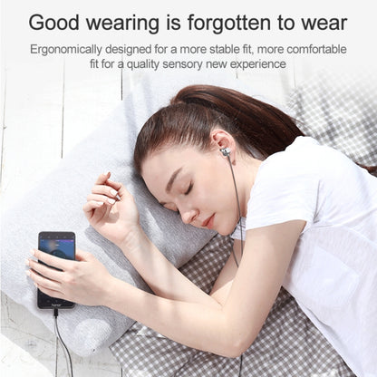 USB-C / Type-C Interface In Ear Wired Mega Bass Earphone with Mic (Black) - Type-C Earphone by buy2fix | Online Shopping UK | buy2fix