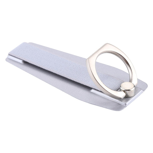 Universal Durable Finger Ring Phone Holder Sling Grip Anti-slip Stand(Silver) - Ring Holder by buy2fix | Online Shopping UK | buy2fix