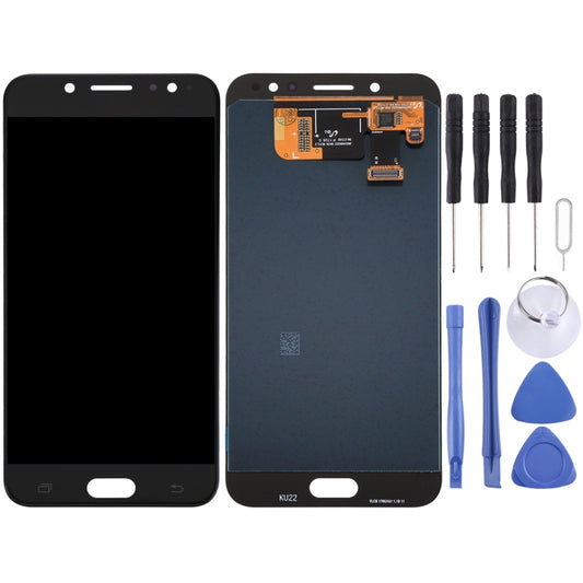 LCD Display + Touch Panel for Galaxy C8, C710F/DS, C7100 (Black) - LCD Screen by buy2fix | Online Shopping UK | buy2fix