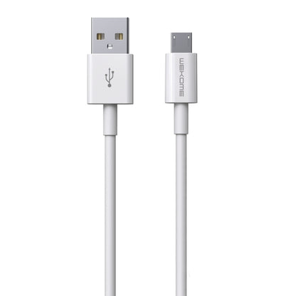WK WDC-117 3A Micro USB Fast Charging Charging Cable, Length: 1.2m(White) - Micro USB Cable by WK | Online Shopping UK | buy2fix