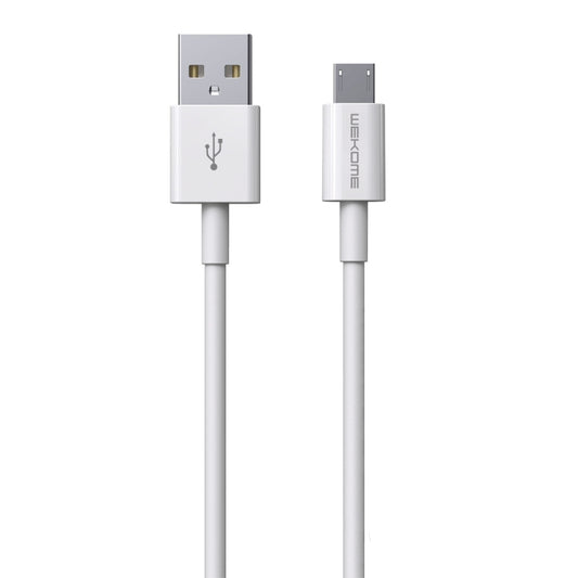 WK WDC-117 3A Micro USB Fast Charging Charging Cable, Length: 1.2m(White) - Micro USB Cable by WK | Online Shopping UK | buy2fix
