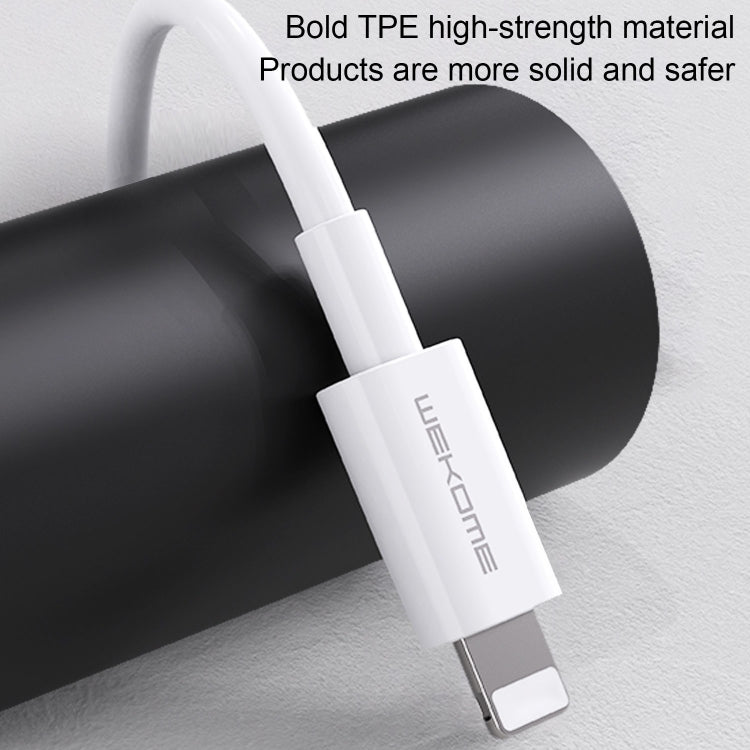 WK WDC-117 3A Micro USB Fast Charging Charging Cable, Length: 1.2m(White) - Micro USB Cable by WK | Online Shopping UK | buy2fix