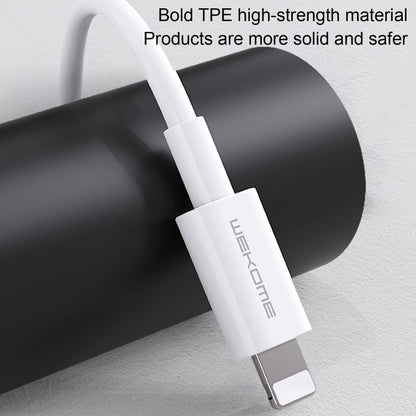 WK WDC-117 3A Micro USB Fast Charging Charging Cable, Length: 1.2m(White) - Micro USB Cable by WK | Online Shopping UK | buy2fix
