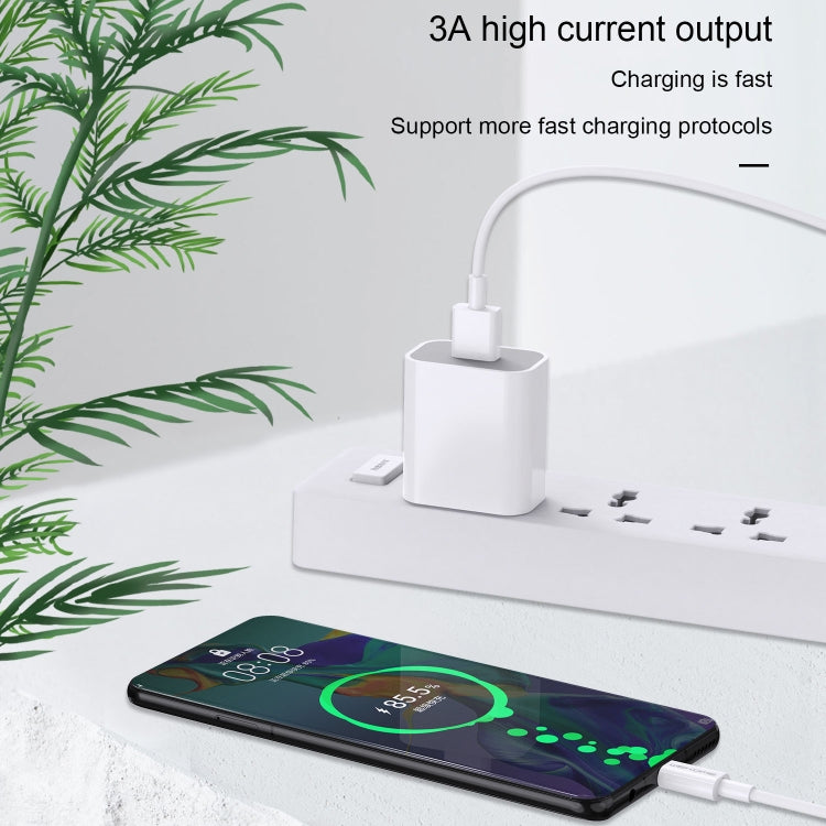 WK WDC-117 3A Micro USB Fast Charging Charging Cable, Length: 1.2m(White) - Micro USB Cable by WK | Online Shopping UK | buy2fix