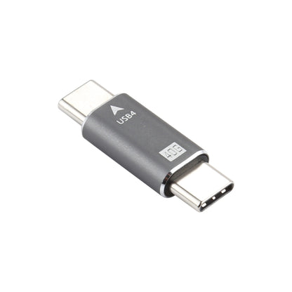 USB-C / Type-C 4.0 Male to Male Plug Converter 40Gbps Data Sync Adapter - Cable & Adapters by buy2fix | Online Shopping UK | buy2fix