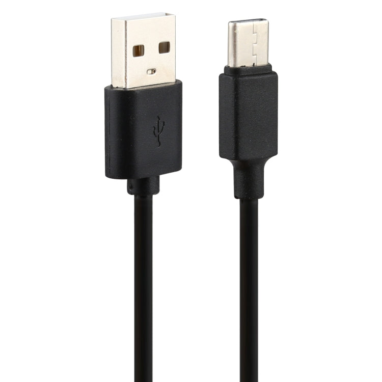 LZ-728 2 in 1 18W QC 3.0 USB Interface Travel Charger + USB to USB-C / Type-C Data Cable Set, EU Plug, Cable Length: 1m(Black) - USB Charger by buy2fix | Online Shopping UK | buy2fix