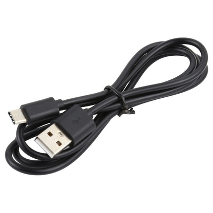 LZ-728 2 in 1 18W QC 3.0 USB Interface Travel Charger + USB to USB-C / Type-C Data Cable Set, EU Plug, Cable Length: 1m(Black) - USB Charger by buy2fix | Online Shopping UK | buy2fix