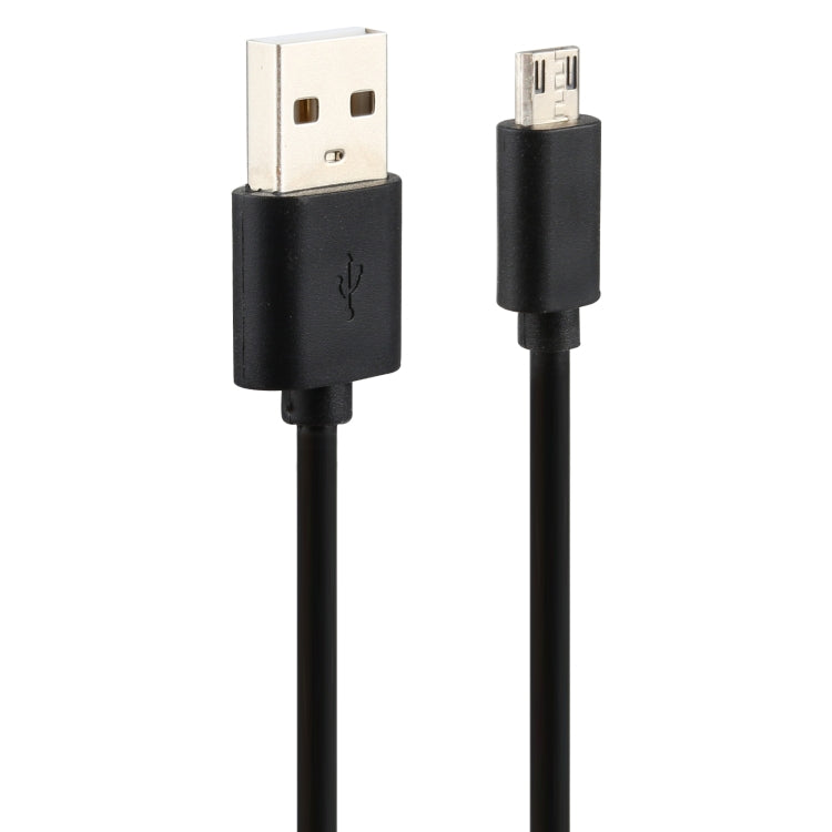 LZ-728 2 in 1 18W QC 3.0 USB Interface Travel Charger + USB to Micro USB Data Cable Set, EU Plug, Cable Length: 1m (Black) - USB Charger by buy2fix | Online Shopping UK | buy2fix
