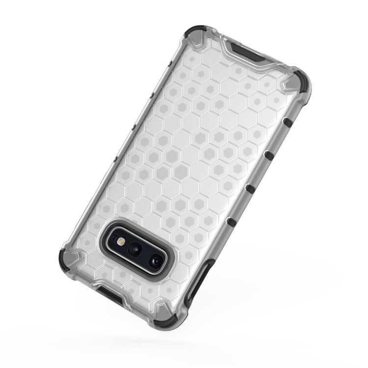 Shockproof Honeycomb PC + TPU Case for Galaxy S10e (Black) by buy2fix