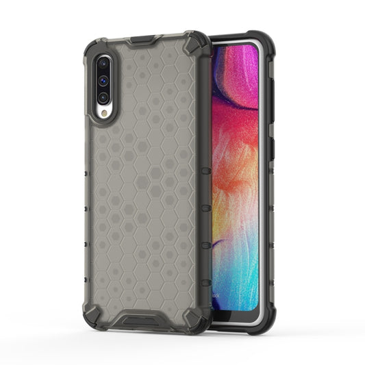 Shockproof Honeycomb PC + TPU Case for Galaxy A50 (Black) - Galaxy Phone Cases by buy2fix | Online Shopping UK | buy2fix