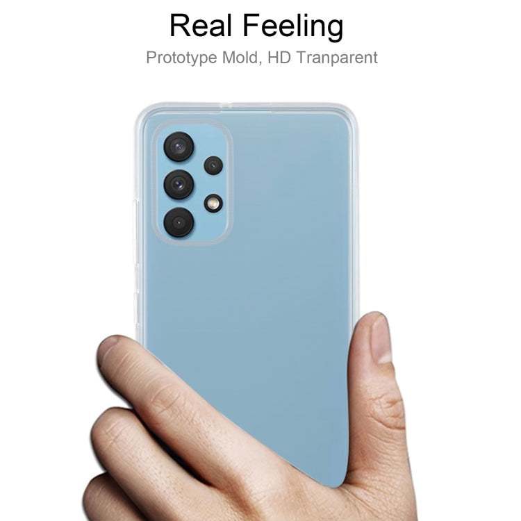 For Samsung Galaxy A32 4G 0.75mm Ultra-thin Transparent TPU Soft Protective Case(Transparent) - Galaxy Phone Cases by buy2fix | Online Shopping UK | buy2fix