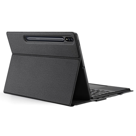 DUX DUCIS Detachable Bluetooth Keyboard Ultrathin Flip Leather Tablet Cas for Samsung Galaxy Tab S8 Plus (X800/X806) / S7 FE (T730/T733/T736B) / S7 Plus (T970/T976B) (Black) - For Samsung by DUX DUCIS | Online Shopping UK | buy2fix