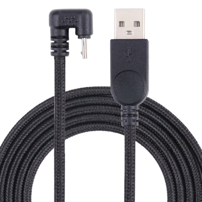 U-shaped Micro USB Male to USB Male Nylon Braid Charge Data Cable by buy2fix