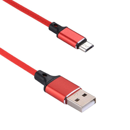 1m 2A Output USB to Micro USB Nylon Weave Style Data Sync Charging Cable, For Samsung, Huawei, Xiaomi, HTC, LG, Sony, Lenovo and other Smartphones(Red) by buy2fix