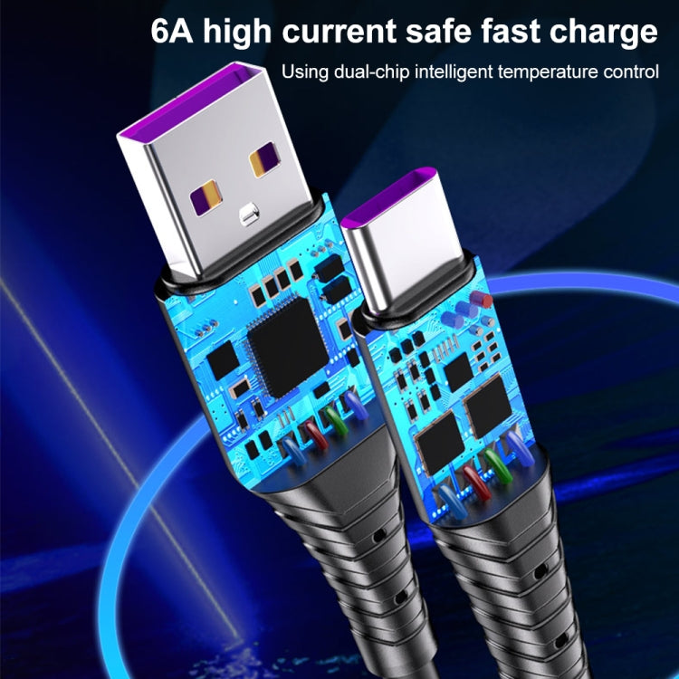 WK WDC-152 6A Micro USB Fast Charging Data Cable, Length: 1m (White) - Micro USB Cable by WK | Online Shopping UK | buy2fix